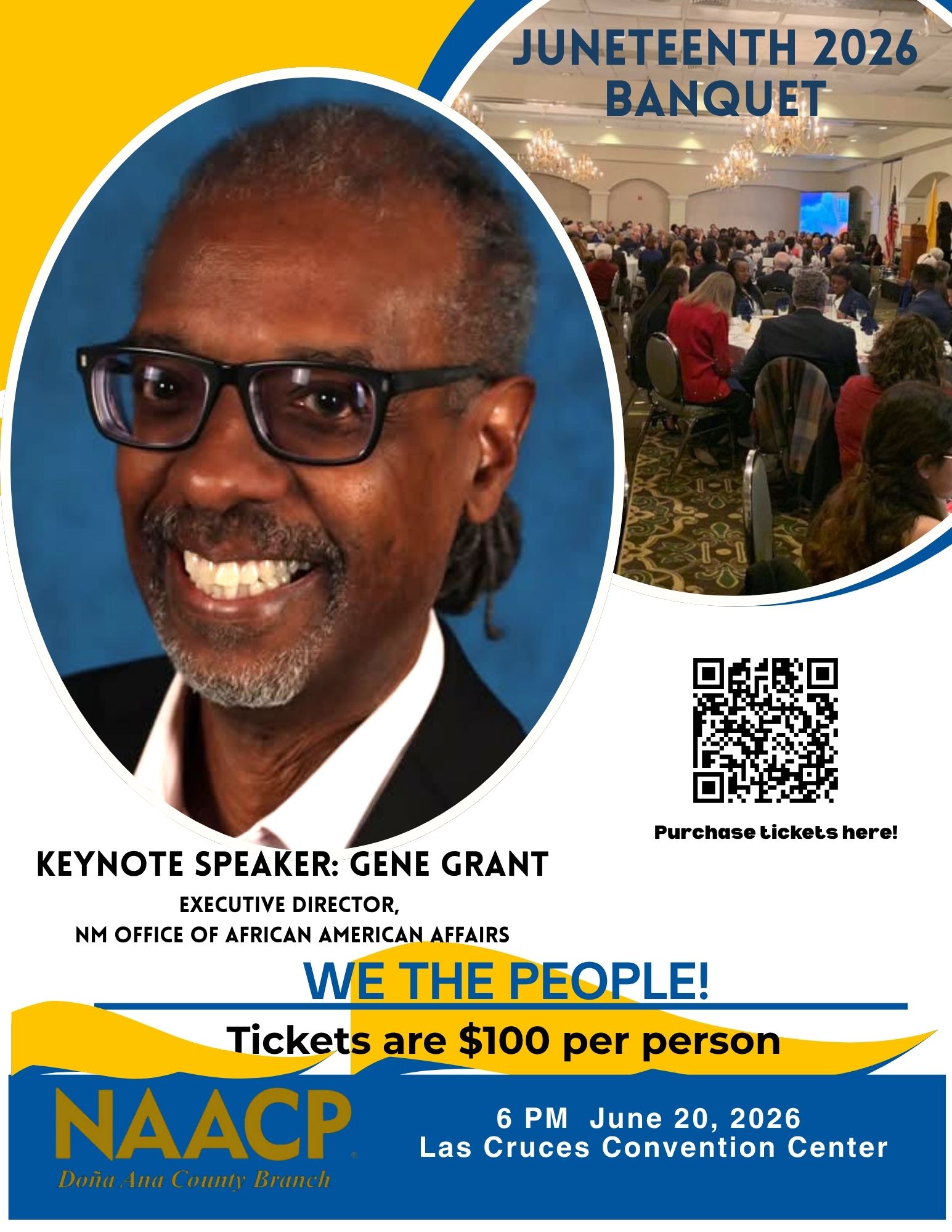 Juneteenth 2026 Banquet with new QR code